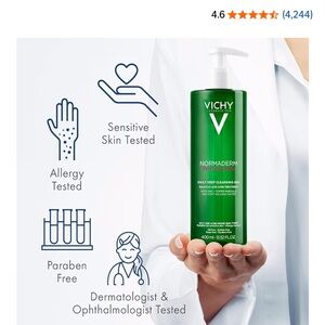 Vichy Normaderm Daily Deep Cleansing - Green